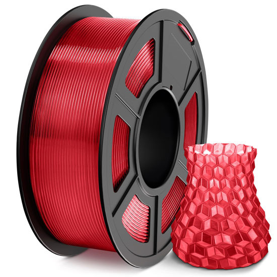 SUNLU 3D Printer Filament, Neatly Wound PLA Filament 1.75 mm, Dimensional  Accuracy +/- 0.02mm, Fit Most FDM 3D Printers, 1kg Spool (2.2lbs), 330