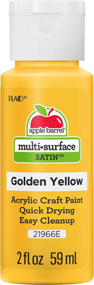 Picture of Apple Barrel Multi Surface Acrylic Paint, 2 oz, Golden Yellow 2 Fl Oz