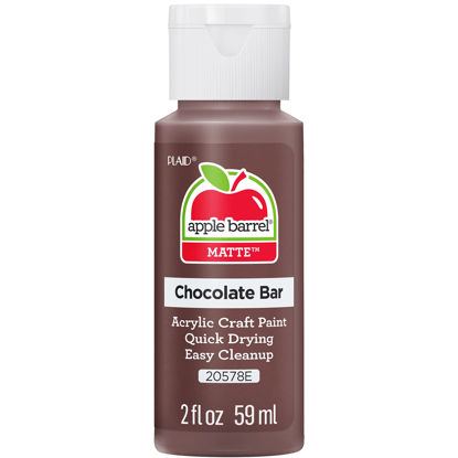 Picture of Apple Barrel Acrylic Paint in Assorted Colors (2 oz), 20578, Chocolate Bar