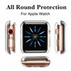 Picture of GEAK for Apple Watch Case 40mm Series 6 Series 5 with Screen Protector, 3 Pack Soft TPU Ultra-Thin Cover All-Around Protective Case for iWatch Series 4 40mm Clear/Rose Gold/Rose Pink
