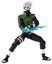 Picture of ANIME HEROES Naruto Hatake Kakashi Action Figure, Naruto Wave 1 (36903)
