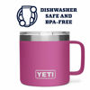 Picture of YETI Rambler 14 oz Mug, Vacuum Insulated, Stainless Steel with MagSlider Lid, Prickly Pear