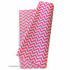 Picture of Flexicore Packaging Hot Pink Chevron Print Gift Wrap Tissue Paper Size: 15 Inch X 20 Inch | Count: 10 Sheets | Color: Hot Pink Chevron