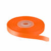 Picture of Solid Color Double Faced Orange Satin Ribbon 3/8" X 25 Yards, Ribbons Perfect for Crafts, Wedding Decor, Bow Making, Sewing, Gift Package Wrapping and More