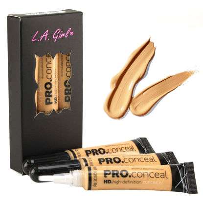 Picture of (CHOOSE YOUR COLOR) LA Girl HD Conceal High Definition Concealer 13 Color Choices (Yellow)