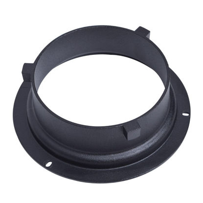 Picture of Fotoconic 135mm / 5.3 Inch Diameter Mounting Flange Speedring Ring Adapter for Flash Accessories Fits for Bowens