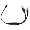 Picture of Qkansiw Auxillary Input Connector Car AUX Cable Stereo 3.5mm Interface Compatible with BM-W Y Cable