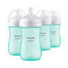 Picture of Philips Avent Natural Baby Bottle with Natural Response Nipple, Teal, 9oz, 4pk, SCY903/44