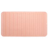 Picture of MicoYang Silicone Dish Drying Mat for Multiple Usage,Easy clean,Eco-friendly,Heat-resistant Silicone Mat for Kitchen Counter or Sink,Refrigerator or Drawer Liner Pink XXXXL 32 inches x 18 inches