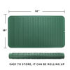 Picture of MicoYang Silicone Dish Drying Mat for Multiple Usage,Easy clean,Eco-friendly,Heat-resistant Silicone Mat for Kitchen Counter or Sink,Refrigerator or Drawer Liner Green XXXXL 32 inches x 18 inchess
