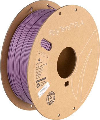 Picture of Polymaker Matte PLA Filament 1.75mm Muted Purple, 1.75 PLA 3D Printer Filament 1kg - PolyTerra 1.75 PLA Filament Matte Muted Purple 3D Printing Filament (1 Tree Planted)