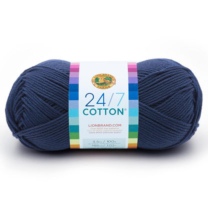 Picture of (1 Skein) 24/7 Cotton® Yarn, Navy