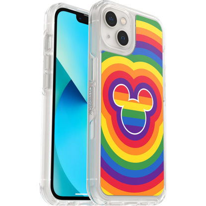 Picture of OtterBox SYMMETRY SERIES CLEAR Case for iPhone 13 (Only) - DISNEY PRIDE