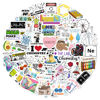 Picture of 100Pcs Funny Chemistry Stickers for Laptop, Chemistry Computer Stickers, Lab Decals - Chemistry Gifts for Teachers, Students, Adults, Science Themed Gifts, Chemistry Birthday, Laboratory Sticker