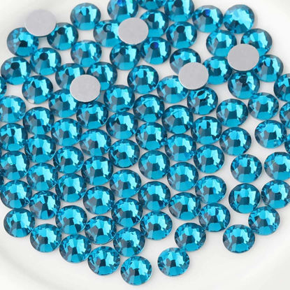 beadsland Flat Back Crystal Rhinestones Round Gems for Nail Art and Craft  Glue Fix,Champagne (1.3-1.4mm) SS3/1440pcs