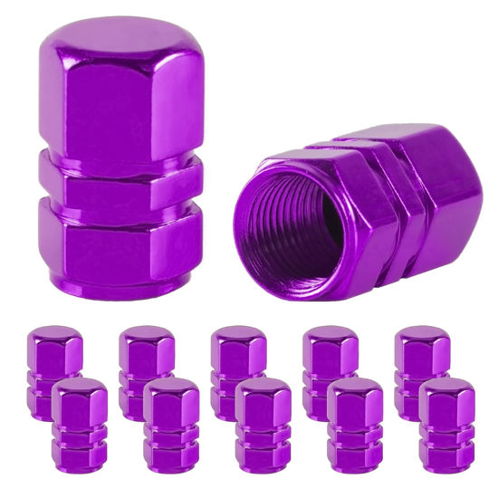 Purple on sale tire caps