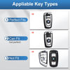 Picture of YO&YOYE for BMW Key Fob Cover with Keychain, Soft TPU Key Case Protection Fit for BMW 2 5 6 7 X1 X2 X3 X5 X6 Series