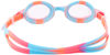 Picture of TYR Youth Tie Dye Swimple Goggles, Pink/White, One Size, Age 3-10