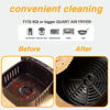 Picture of Ailun 9inch Round Air Fryer Disposable Paper Liners, 100PCS Non-Stick Air Fryer Parchment Liner, Oil Resistant, Waterproof, Food Grade Baking Paper for 5-10 QT Air Fryer Baking Roasting Microwave