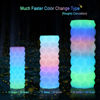Picture of 1.75mm Glowing in Dark Fast Color Change Rainbow Multi Colored PLA Filament, Each 5-10m Fast Color Random Gradually Changed 3D Printer Material, 1KG 2.2lbs PLA with Extra 3D Printing Tool by MIKA3D