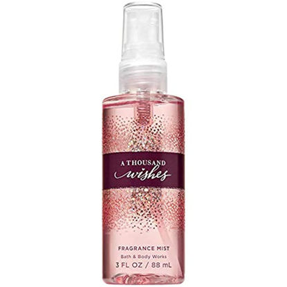 Picture of Bath & Body Works A THOUSAND WISHES Travel Size Fine Fragrance Mist 3 Fluid Ounce (2020 Edition)