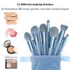 Picture of Makeup Brushes 22 Pcs Makeup Kit,Foundation Brush Eyeshadow Brush Make up Brushes Set (Blue, 22 Piece Set)
