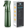 Picture of Hula Home Continuous Spray Bottle (10.1oz/300ml) Empty Ultra Fine Plastic Water Mist Sprayer - For Hairstyling, Cleaning, Salons, Plants, Essential Oil Scents & More - Green