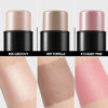 Picture of FOCALLURE 3 Pcs Cream Contour Sticks,Shades with Highlighter & Bronzer & Blush,Non-greasy and Water-resistant Face Contouring Pen,Easy to Sculpt the Face and Create a Lightweight Finishing Makeup,FAIR