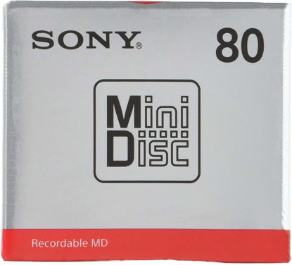 Picture of [5 Pcs Set] Sony MD80 Blank Mini Disc 80 Minutes Recordable MD Japan Genuine