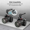 Picture of SmallRig Top Handle with 3/8"-16 Locating Pins for ARRI Grip for Camera Cage, Universal Video Rig with 5 Cold Shoe Adapters to Mount DSLR Camera with Microphone/LED Light/Monitor - 3765