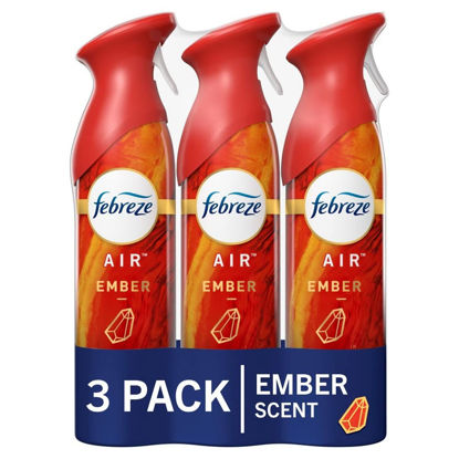 Picture of Febreze Air Effects Ember Scent Air Freshener, 8.8 oz. Can, Pack of 3