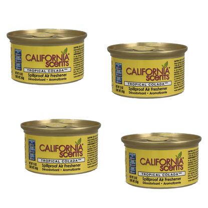 Picture of California Scents Air Freshener 4-Pack (Tropical Colada)