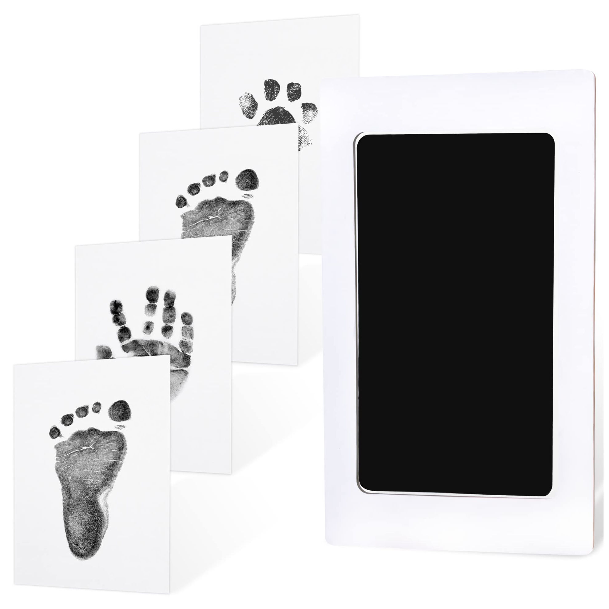 GetUSCart 1Pack Inkless Hand and Footprint Kit Ink Pad for Baby