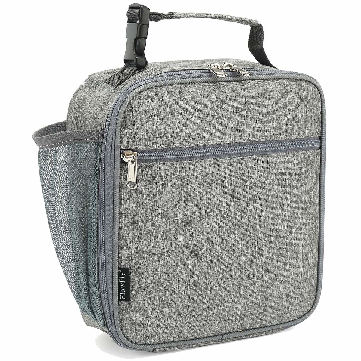 Yellow School Bus Insulated Lunch Bag For Kids – Reusable Thermal Cooler Tote