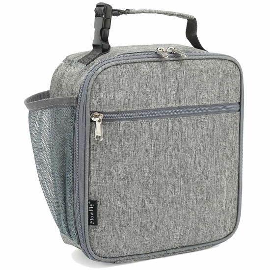 GetUSCart- FlowFly Kids Lunch box Insulated Soft Bag Mini Cooler Back