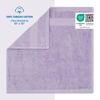 Picture of Cotton Paradise Washcloths for Bathroom, 13 x 13 Inch 100% Turkish Cotton Towels Soft Absorbent Luxury Washcloths, Small Hand Face Towels, Lilac Washcloths