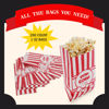 Picture of Poppy's Paper Popcorn Bags - 200 1oz Concession-Grade Bags, Popcorn Machine Accessories for Popcorn Bars, Movie Nights, Concessions