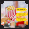 Picture of Poppy's Paper Popcorn Bags - 200 1oz Concession-Grade Bags, Popcorn Machine Accessories for Popcorn Bars, Movie Nights, Concessions