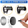 Picture of 100Pack Magnets for Crafts with Adhesive Backing Ceramic Magnets Round Disc Magnets, Perfect for Refrigerator Button DIY Cup Tiny Magnet Craft Hobbies, Science Projects- 0.71'' D x 0.2''H