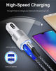 Picture of Car Charger, AILKIN 3.4a Portable Dual Port USB Cargador Carro Fit Lighter Spot Socket Adapter for iPhone 14 13 12 11 Pro Max X XR XS Max 8 Plus 7 6s, iPad, Tablet, Samsung Galaxy S22 Note 20 S10 Plus