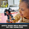 Picture of LEGO Star Wars Darth Vader Mech 75368 Buildable Star Wars Action Figure, This Collectible Star Wars Toy for Kids Ages 6 and Up Features an Opening Cockpit, Buildable Lightsaber and 1 Minifigure
