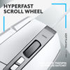 Picture of Logitech G502 X Wired Gaming Mouse - LIGHTFORCE hybrid optical-mechanical primary switches, HERO 25K gaming sensor, compatible with PC - macOS/Windows - White