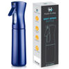 Picture of Hula Home Continuous Spray Bottle (10.1oz/300ml) Empty Ultra Fine Plastic Water Mist Sprayer - For Hairstyling, Cleaning, Salons, Plants, Essential Oil Scents & More - Blue