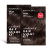 Picture of Madison Reed Radiant Hair Color Kit, Medium Smoky Brown for 100% Gray Coverage, Ammonia-Free, 6NAV Siena Brown, Permanent Hair Dye, Pack of 2