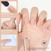 Picture of GAOY Nude Gel Nail Polish, 16ml Soak Off Milky Peach Gel Polish for Nail Art DIY Manicure at Home, UV Light Cure Color 1507