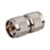 Picture of DHT Electronics RF coaxial coax adapter UHF male to male PL-259 connector Pack of 2