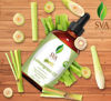 Picture of SVA Lemongrass Oil 4 Oz 100% Pure Natural Undiluted Premium Therapeutic Grade Oil for Diffuser, Aromatherapy, Skin, Face & Hair