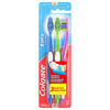 Picture of Colgate Extra Clean Toothbrush, Soft Toothbrush for Adults, 3 Count (Pack of 1)