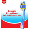 Picture of Colgate Extra Clean Toothbrush, Soft Toothbrush for Adults, 3 Count (Pack of 1)