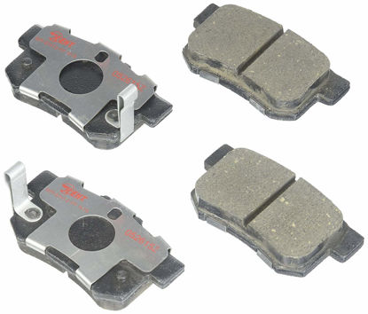 Picture of Raybestos Element3 EHT™ Replacement Rear Brake Pad Set for Select Acura CL/Legend/RDX/RL/TL, Honda CR-V/Element/Odyssey, and Isuzu Oasis Model Years (EHT536H)